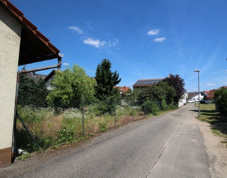 Bauplatz in ruhiger Lage
