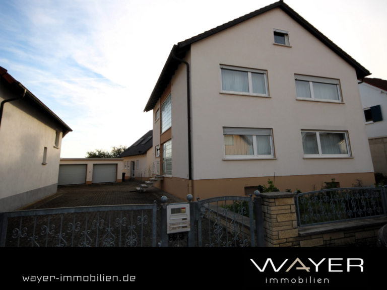 Einmalig: Zwei Häuser mit Südgarten und viel Potential in Römerberg