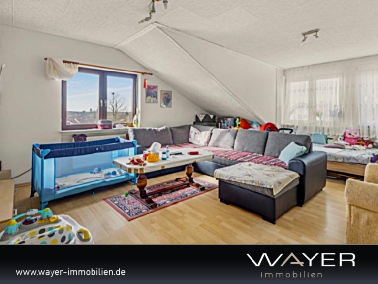 Attraktive 3 Zimmer DG- Wohnung