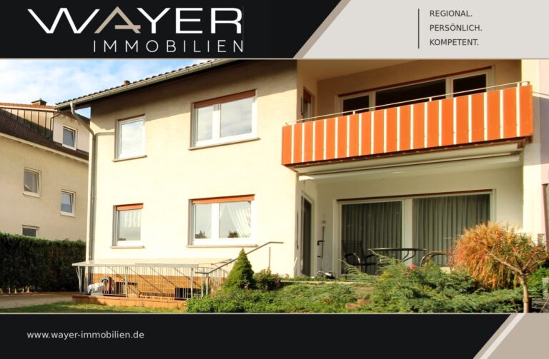 Attraktives Mehrfamilienhaus in begehrter Lage von Wiesloch