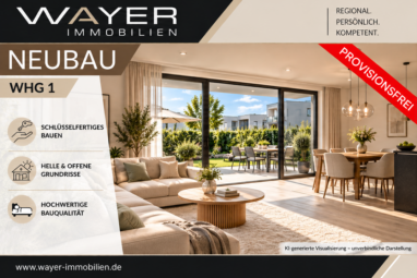 NEUBAU: 4 ZKB – WILLKOMMEN IN IHRER TRAUMWOHNUNG!